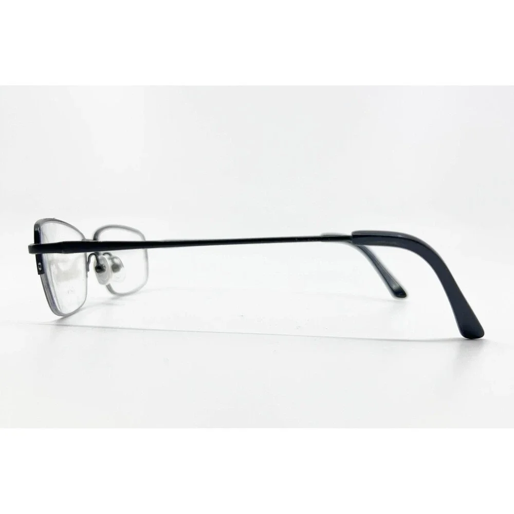 Saki Eyeglasses Mens Matte Black Handmade Mod 401 54/18/140 54mm